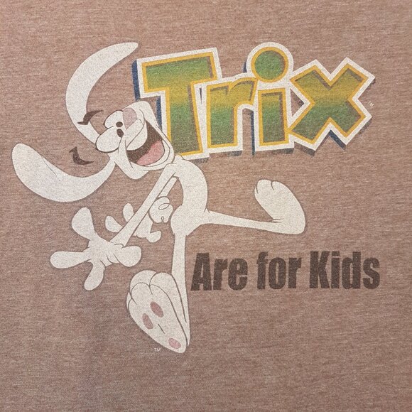 Vintage 2006 GENERAL MILLS Tee Shirt TRIX ARE FOR KIDS Extra Large / US XL Girls - Picture 3 of 15